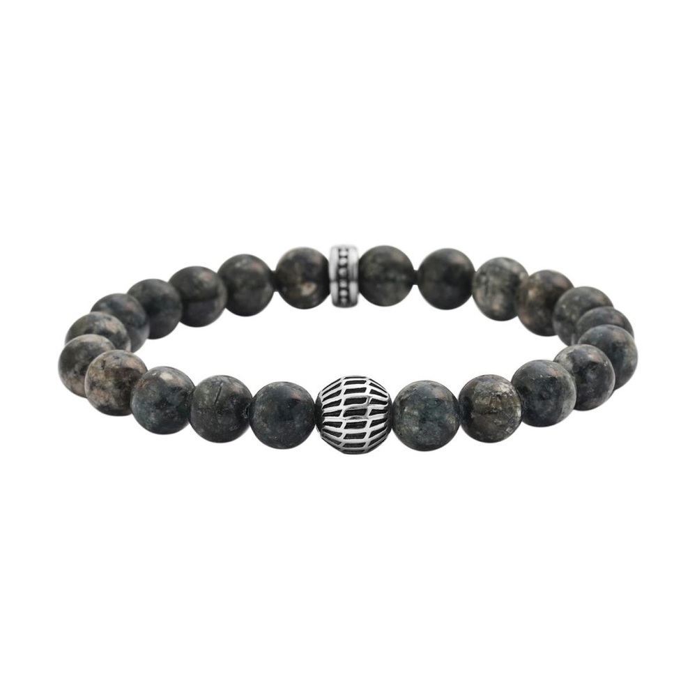 GEOFFREY BEENE “Colored Bead” Stretch Bracelet